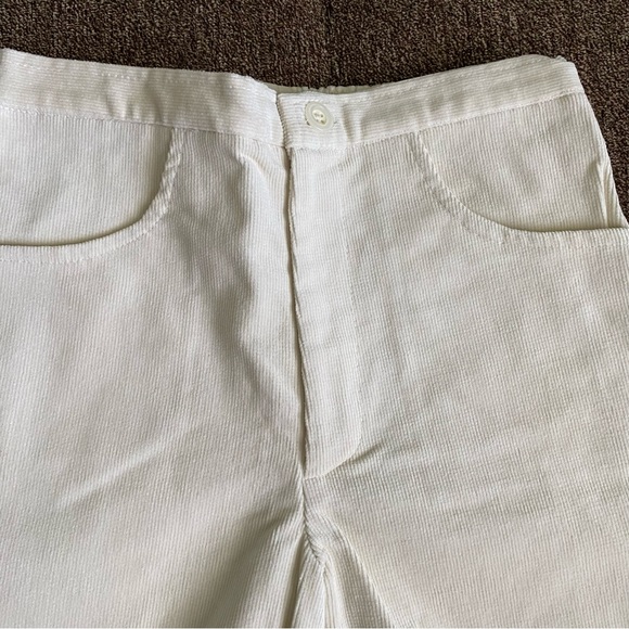 NWT Fantaisie Kids Smocked While Flower Cotton Top & White Pants - Picture 15 of 15